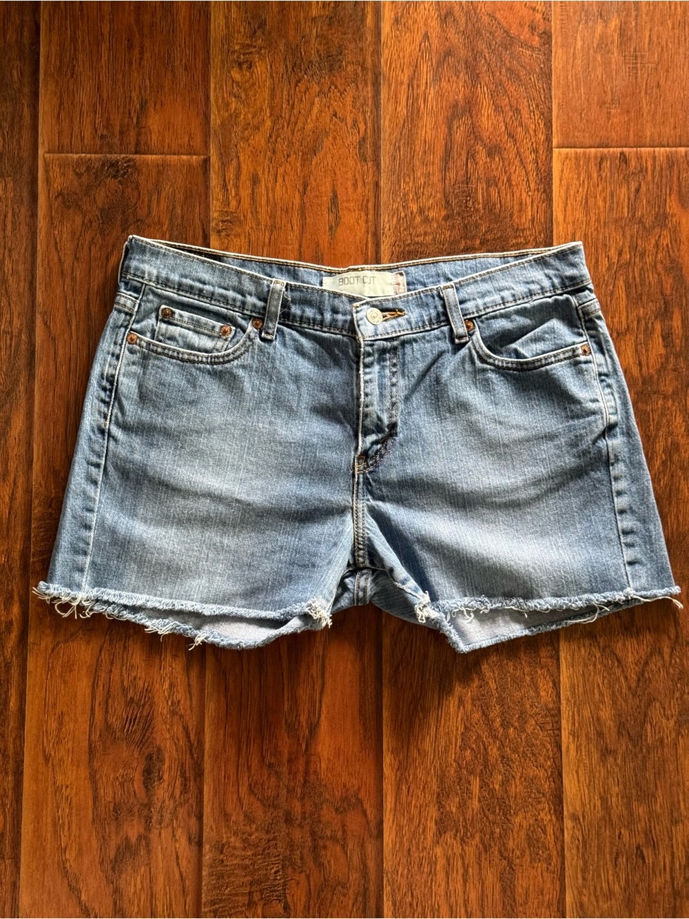 Levi's Light Blue Denim Jean Shorts